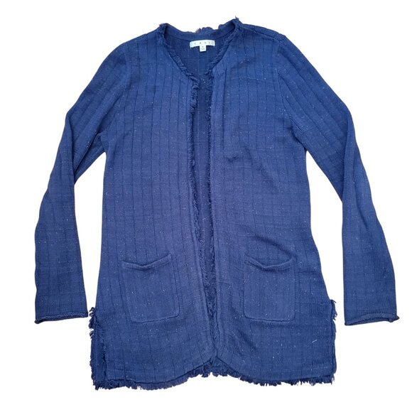 CAbi Navy Women's Cardigan Sweater - Picture 2 of 7